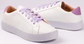 Tênis Mysapatilhas Napa Branco/Violeta