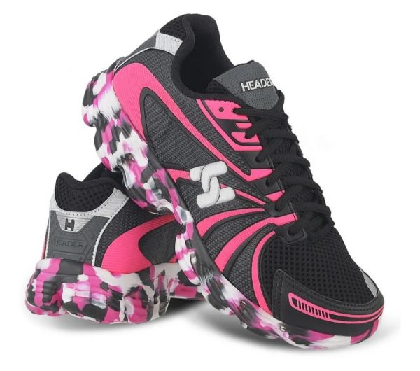 Tênis Header Feminino Rosa/Branco
