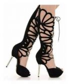 Gladiadora Gladishoes Black Luxo