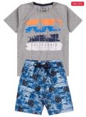 Conjunto Infantil Califórnia Mescla 0023 - Keki Boys