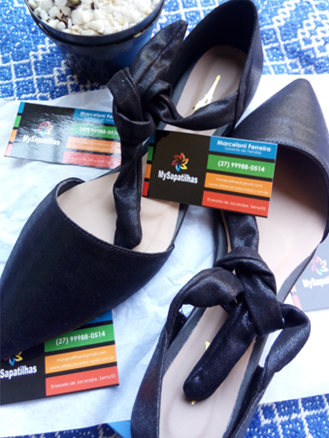 Sapatilha Extra Confort Parizze Suede Preto Ref. 12064