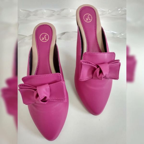 Mule Microgel Confort Rosa Nó