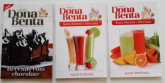 Livro Coleção Dona Benta Sucos Carnes e Pratos Únicos 3 Unidades