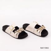 Birken Mysapatilhas Luxo Confort Branca Corrente