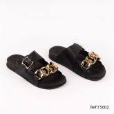 Birken Mysapatilhas Luxo Confort Preto Corrente