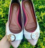 Sapatilha Microgel Off White/Nude Ref. 1003