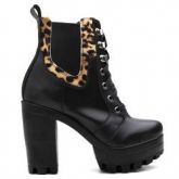 Coturno Tratorada Vicerinne Black Jaguar