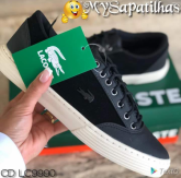 Tênis Lacoste Preto Cadarço