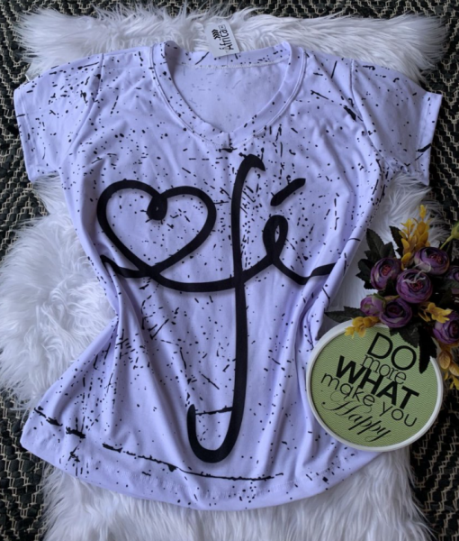 T-shirt Feminina Fé