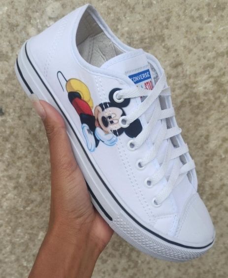 Tênis All Star Personagens Flatform