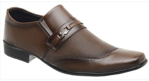 Sapato Social Confort Luxo Marrom Fosco