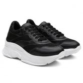 Tênis Vicerinne Sneaker Chunky Ugly Conforto Feminino - Preto