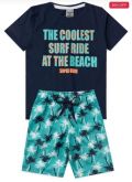 Conjunto Infantil The Coolest Marinho 0015 - Keki Boys