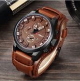 Relógio Masculino Curren 8225 Couro Original
