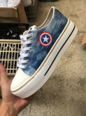 TÊNIS PLATAFORMA ALL STAR CAPITÃO AMERICA