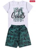 Conjunto Infantil Goods Supplies Branco T202090- Ease Kids