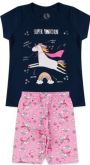 Conjunto Infantil Super Unicorn 568 Marinho Nº. 6
