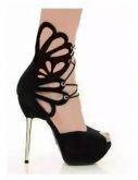 Gladiadora Gladishoes Black Luxo