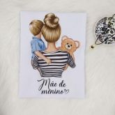 Camiseta Feminina Mãe De Menino