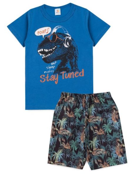 Conjunto Infantil Stay Tuned Roar Royal T201111 - Ease Kids
