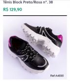 Tênis Parizze Preto Ref. 4690