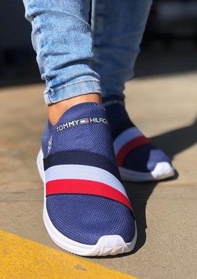 Tênis Meia Tommy Blue